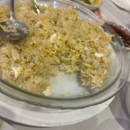 it is a crab fried rice it is a crab fried rice