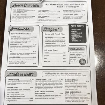 Mary's Kitchen - Menu picture - Breakfast & Brunch Near Me - Virginia Beach, Virginia