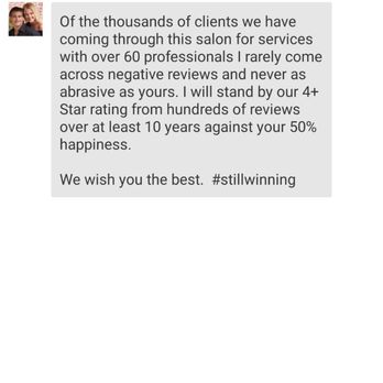 Salon Lujon - Message from the owner.. You have some good stylist because based off your arrogance clearly are riding on your employees coat tails! - Hair Salons Near Me - Fullerton, California Salon Lujon - Message from the owner.. You have some good stylist because based off your arrogance clearly are riding on your employees coat tails! - Hair Salons Near Me - Fullerton, California