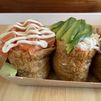 Yubuya - Salmon and Crab/Avocado - Japanese Near Me - Costa Mesa, California Yubuya - Salmon and Crab/Avocado - Japanese Near Me - Costa Mesa, California