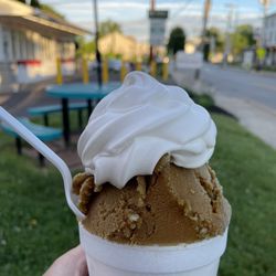 Mom's Italian Water Ice - Root beer gelati!