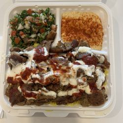 Momo Donair - Lamb Plate-regular. Yummm!