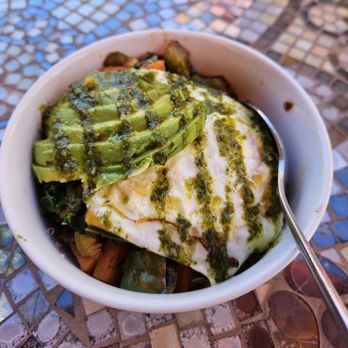 Layla's Bakery-Cafe - Power Bowl, $16.50 (healthy, satisfying comfort food!) - Bakeries Near Me - Sedona, Arizona Layla's Bakery-Cafe - Power Bowl, $16.50 (healthy, satisfying comfort food!) - Bakeries Near Me - Sedona, Arizona