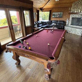 LA Pool Table Service - More Photos of the finished table. What a difference it is to play on! - Movers Near Me LA Pool Table Service - More Photos of the finished table. What a difference it is to play on! - Movers Near Me