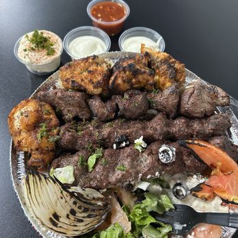 Olive Kabab and Gyro - Mixed Mix Grill Platter - Mediterranean Near Me - Fort Worth, Texas Olive Kabab and Gyro - Mixed Mix Grill Platter - Mediterranean Near Me - Fort Worth, Texas