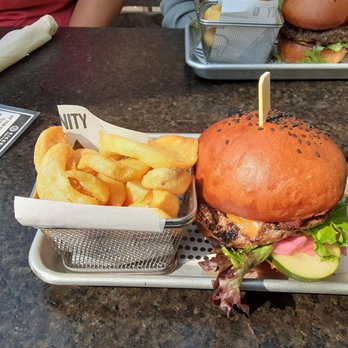 KickStand Coffee & Kitchen - The Gorge burger: very tasty! - Coffee & Tea Near Me - Hood River, Oregon