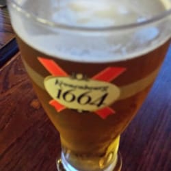 Anstey Bar & Grill - A good pint of kronenbourg on tap nice and cold as it should be