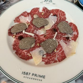 1587 Prime - Wagyu Carpaccio - Steakhouses Near Me - Kansas City, Missouri 1587 Prime - Wagyu Carpaccio - Steakhouses Near Me - Kansas City, Missouri