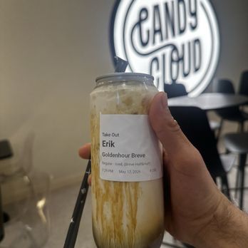 Candy Cloud - Goldenhour Breve - Coffee & Tea Near Me - Oswego, Illinois Candy Cloud - Goldenhour Breve - Coffee & Tea Near Me - Oswego, Illinois