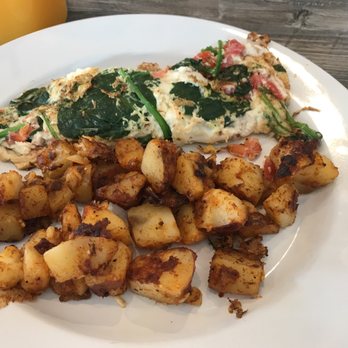 Killian Cafe & Grill - Spinach and Feta egg whites omelette - Breakfast & Brunch Near Me - Miami, Florida Killian Cafe & Grill - Spinach and Feta egg whites omelette - Breakfast & Brunch Near Me - Miami, Florida