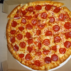 L J's Pizza Restaurant - Large Pepperoni pizza from L J's Pizza Restaurant in Bristol, CT.