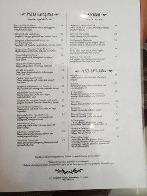 Menu photo 7 Pasta Eataliana New Haven, CT