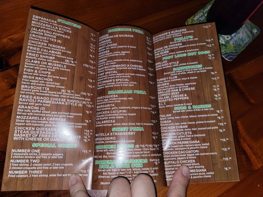 Menu photo 2 O'Connor's Pub Bar and Package Store Boca Raton, FL Menu photo 2 O'Connor's Pub Bar and Package Store Boca Raton, FL