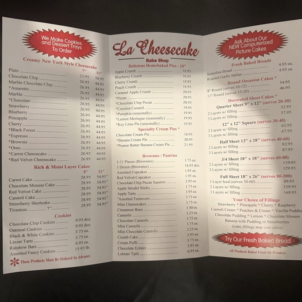 La Cheesecake - Bakeries Near Me - College Point, New York La Cheesecake - Bakeries Near Me - College Point, New York