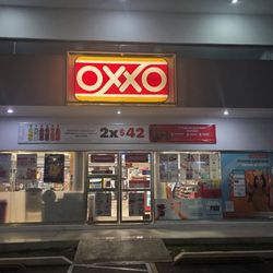 Oxxo - View early in the morning