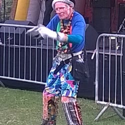 Brunswick Square Festival - Disco Pete giving it large at Brunswick festival