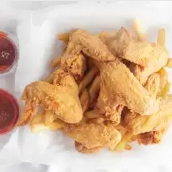 Sharks Fish & Chicken - a plate of fries and ketchup - Seafood Near Me - Ford Heights, Illinois Sharks Fish & Chicken - a plate of fries and ketchup - Seafood Near Me - Ford Heights, Illinois