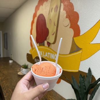 Pa'Latino paleteria - Mamey single scoop - Ice Cream & Frozen Yogurt Near Me - Newark, California Pa'Latino paleteria - Mamey single scoop - Ice Cream & Frozen Yogurt Near Me - Newark, California
