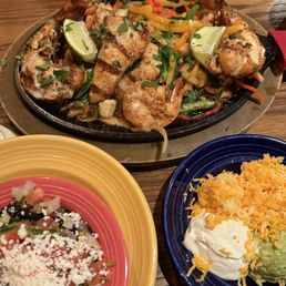 My best friend's seafood fajita platter, which was ginormous and well worth the money you pay. My best friend's seafood fajita platter, which was ginormous and well worth the money you pay.
