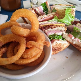 Schmucker's - 09/19/22 Club Sandwich, Onion Rings - Diners Near Me - Toledo, Ohio