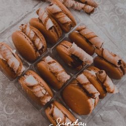 Kiran Sweet Treats - Choclate 
Sea salt caramel Macarons Fillings