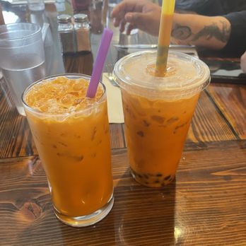 Uncle Jeffi’s Brunch - Thai Iced tea (one with boba) - Breakfast & Brunch Near Me - Holladay, Utah
