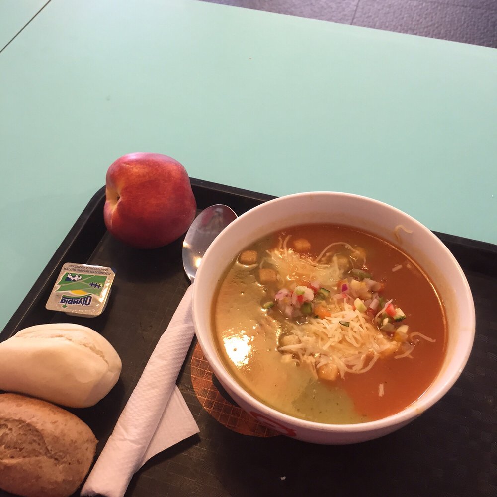 Zucchini and tomato soup