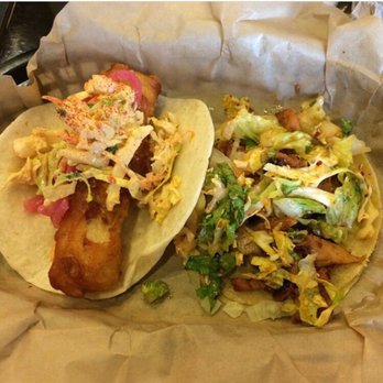 Del Seoul - Fish and chicken tacos. - Korean Near Me - Chicago, Illinois