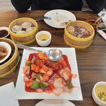 Best Dim Sum - Sweet and sour pork, short ribs, soup dumplings, green tea, and siu mai - Dim Sum Near Me - Granite Bay, California Best Dim Sum - Sweet and sour pork, short ribs, soup dumplings, green tea, and siu mai - Dim Sum Near Me - Granite Bay, California