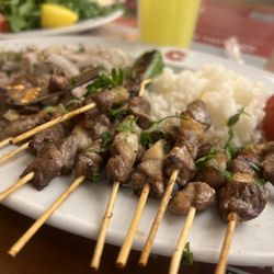 Kırçiçeği - Kuzu çöp şiş