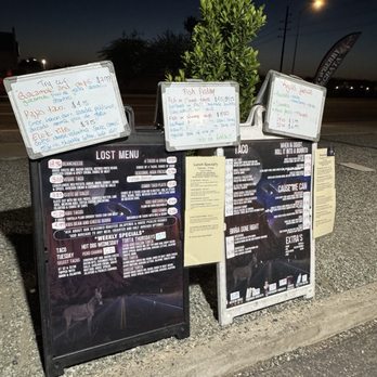 Lost Burro Tacos and Stuff - Menus - Food Trucks Near Me - Glendale, Arizona