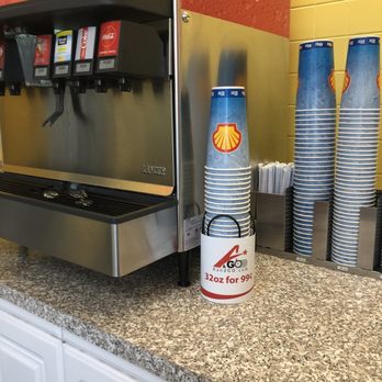Pinole Vista Shell - Cup holder claims 99 cents. Hmmm? - Gas Stations Near Me - Pinole, California Pinole Vista Shell - Cup holder claims 99 cents. Hmmm? - Gas Stations Near Me - Pinole, California