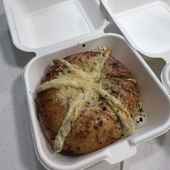 Bloom Bagels - Garlic Asiago Bloom - Bagels Near Me - Campbell, California