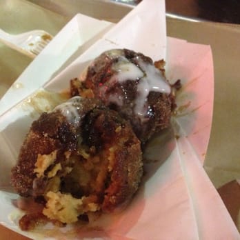 Grill 'Em All - Deep fries balls of bread pudding - Burgers Near Me - Long Beach, California