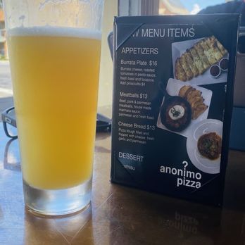 Luccas Pizza - This was one of the best beers, it's cold hazzy and is a must try! - Pizza Near Me - Sacramento, California