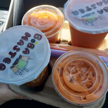 Boba Master - They'll spilt a regular sized tea into two cups for ya - Bubble Tea Near Me - Santa Clarita, California Boba Master - They'll spilt a regular sized tea into two cups for ya - Bubble Tea Near Me - Santa Clarita, California