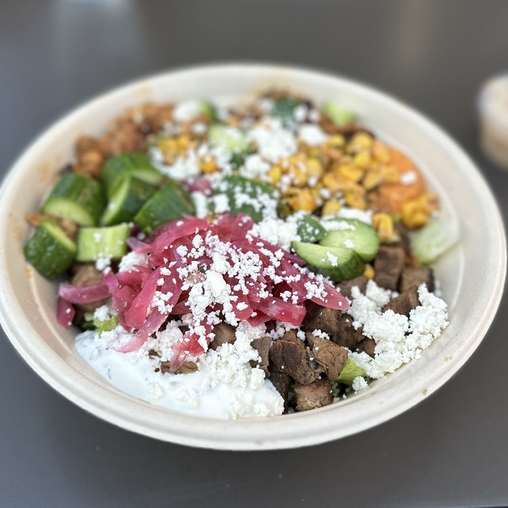 CAVA - Build Your Own Bowl with Steak and Chicken - Salad Near Me - San Marcos, California