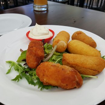 The Schnitzel Kitchen - Croquettes. Weren't a fan of the Manchego cheese one. Other two were really good though. - Australian Near Me - Concord, NSW The Schnitzel Kitchen - Croquettes. Weren't a fan of the Manchego cheese one. Other two were really good though. - Australian Near Me - Concord, NSW