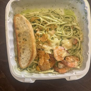 Canyon Grille - Tuscana with shrimp - the pasta was good but shrimp was way too salty - American Near Me - Escondido, California Canyon Grille - Tuscana with shrimp - the pasta was good but shrimp was way too salty - American Near Me - Escondido, California