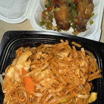 Eric's Asian Cafe - Chicken pad Thai and what was left of my salt and pepper wings because I forgot to take a picture before digging in. - Bars Near Me - Idaho Springs, Colorado Eric's Asian Cafe - Chicken pad Thai and what was left of my salt and pepper wings because I forgot to take a picture before digging in. - Bars Near Me - Idaho Springs, Colorado