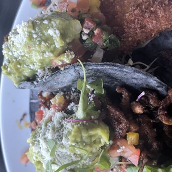 Tres Muchachos - Fish taco and Al pastor taco - Breakfast & Brunch Near Me - Costa Mesa, California