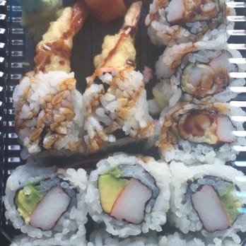 Aloha Sushi - California roll & Shrimp Temp - Sushi Bars Near Me - Baltimore, Maryland Aloha Sushi - California roll & Shrimp Temp - Sushi Bars Near Me - Baltimore, Maryland