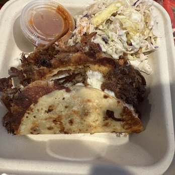Mama’s Papas - Kalua Pork Quesotacos - Latin American Near Me