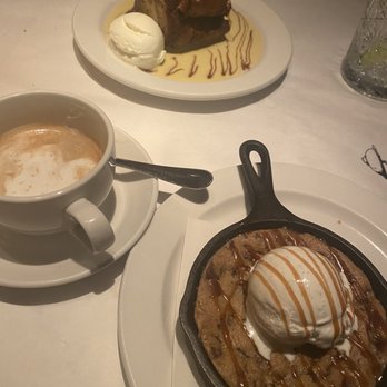 BrickTop's - Bread pudding YUMMM!   & Chocolate chip cookie - New American Near Me - Naples, Florida