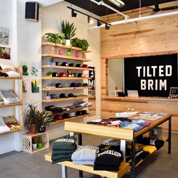 Tilted Brim - interior, 2019 - Men's Clothing Near Me - San Francisco, California Tilted Brim - interior, 2019 - Men's Clothing Near Me - San Francisco, California