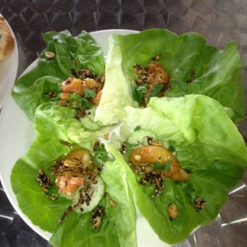Megg's Cafe - Lettuce wrap shrimp!!! Taste like candy yet it has lettuce so  it's like good for you candy - Bakeries Near Me - Temple, Texas