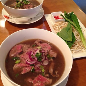 Little Saigon - Pho with 2 topping: double topping of rare beef - Vietnamese Near Me - Amsterdam, New Hampshire