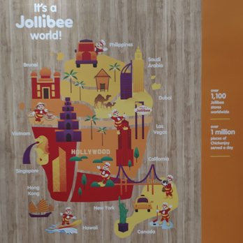 Jollibee - Wall map - Fast Food Near Me - San Diego, California Jollibee - Wall map - Fast Food Near Me - San Diego, California