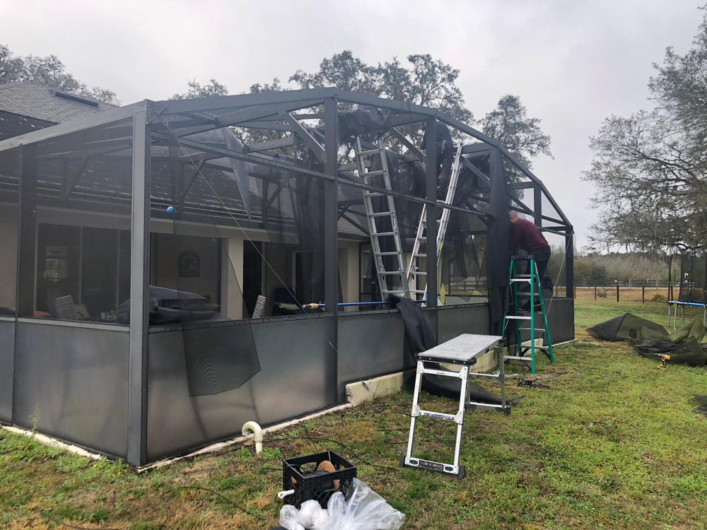 Slide of J Screen Repairs