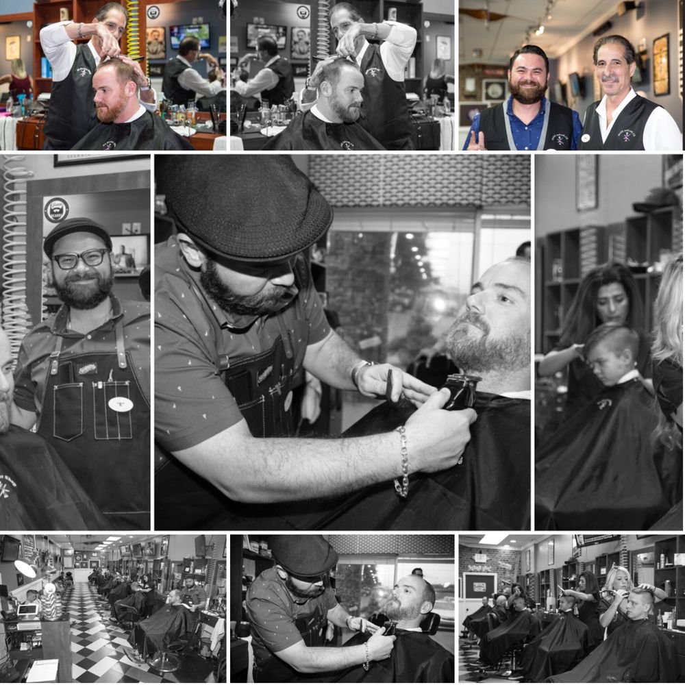 E’s Barber Shop Logo